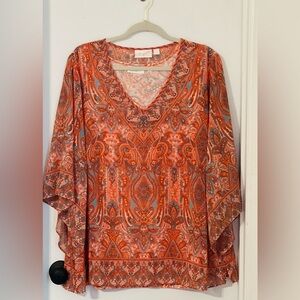 Belle by Kim Gravel women’s blouse XL